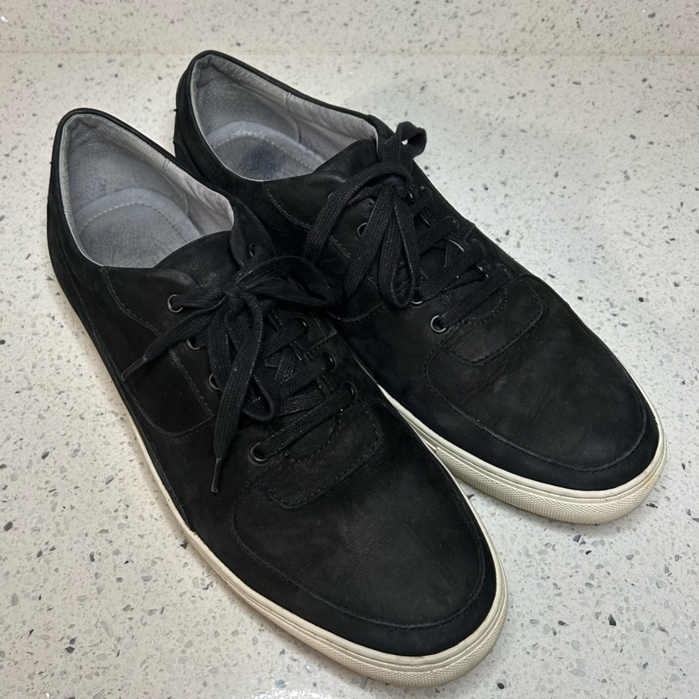 TCG Thoroughly Crafted Goods Black Suede Casual Men's Sneaker​​​​